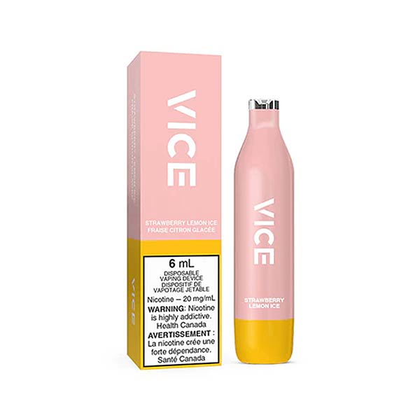 VICE 2500 Puffs Disposable - Strawberry Lemon Ice