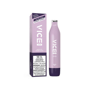 VICE 5500 Puffs Disposable - Grape Ice - Bay Vape