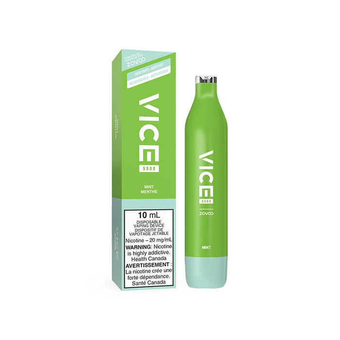 VICE 5500 Puffs Disposable - Mint