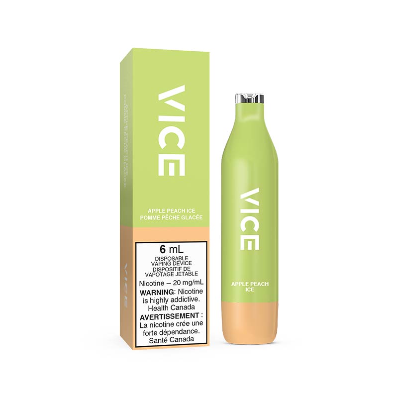 VICE 2500 Puffs Disposable - Apple Peach Ice - Bay Vape