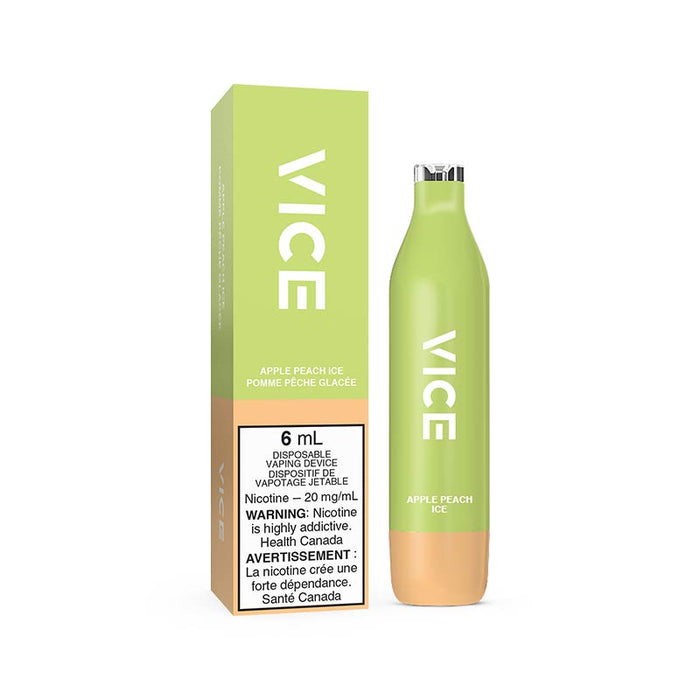 VICE 2500 Puffs Jetables - Glace Pomme Pêche
