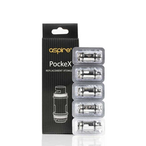 Aspire PockeX Replacement Coils (5 Pack) - Bay Vape