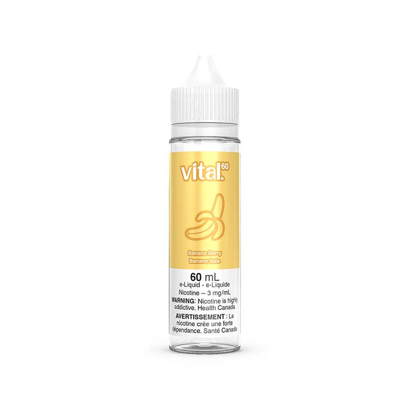 Banana Berry By Vital 60 E-Liquid - Bay Vape Canada