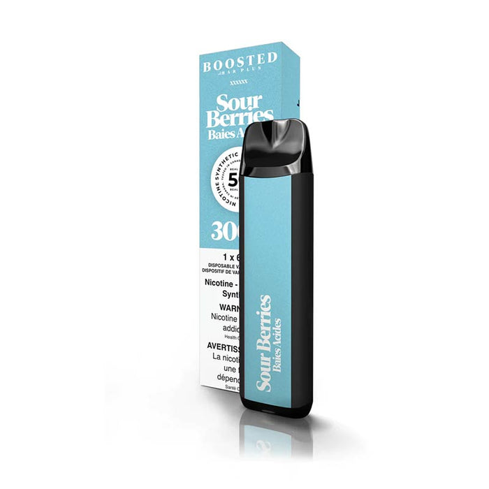 Boosted Bar Plus 3000 Puffs Disposable - Sour Berries