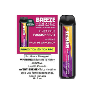 Breeze Pro Disposable Vape - Pineapple Passionfruit
