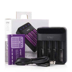 Efest Lush Q4 4-Bay Intelligent LED Battery Charger - Bay Vape Canada