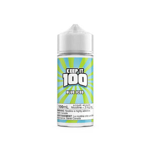 Blue Iced (Blue Slushie Ice) by Keep It 100 E-Juice 100mL - Bay Vape