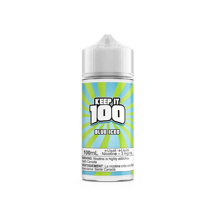 Blue Iced (Blue Slush Ice) by Keep It 100 E-Juice 100mL