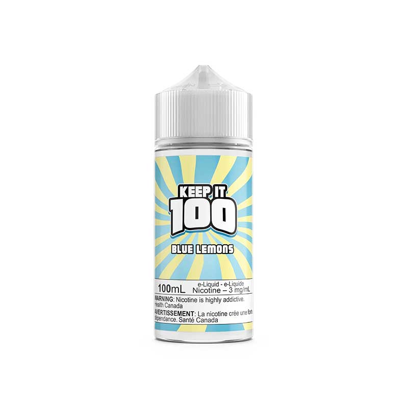 Blue Lemons by Keep It 100 E-Juice 100mL - Bay Vape Canada