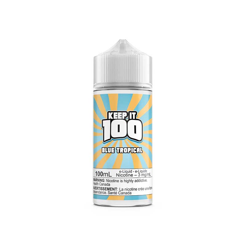 Blue Tropical by Keep It 100 E-Juice 100mL - Bay Vape Canada