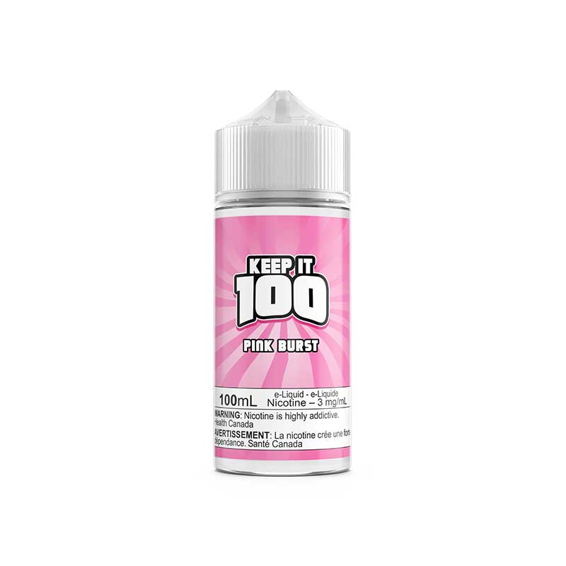 Pink Burst by Keep It 100 E-Juice 100mL - Bay Vape Canada