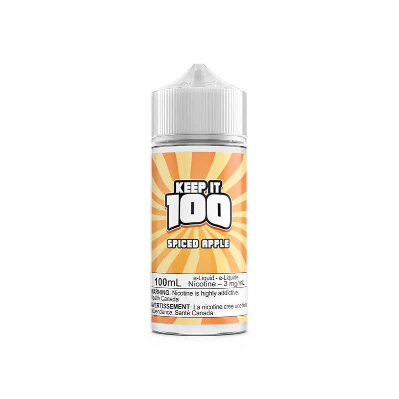 Spiced Apple by Keep It 100 E-Juice 100mL - Bay Vape Canada