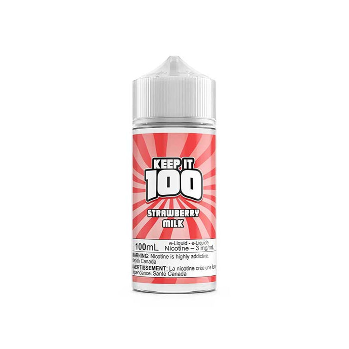 Lait à la Fraise de Keep It 100 E-Juice 100mL