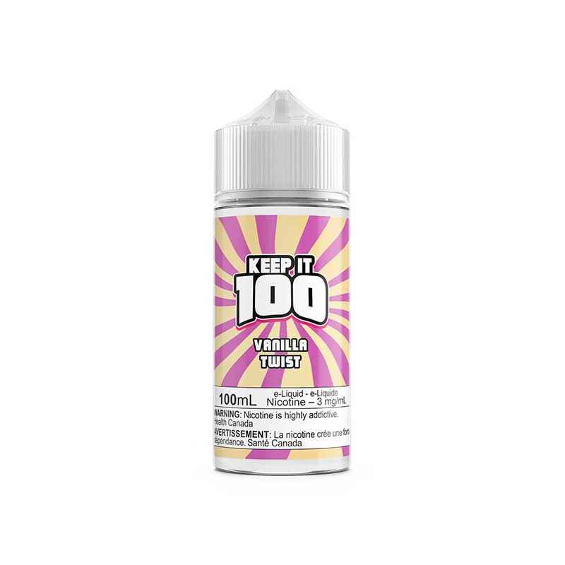 Vanilla Twist by Keep It 100 E-Juice 100mL - Bay Vape Canada