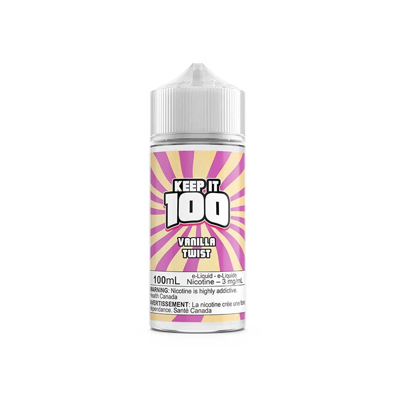 Vanilla Twist by Keep It 100 E-Juice 100mL - Bay Vape