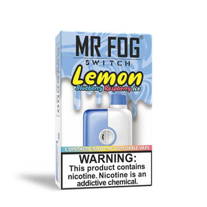 MR FOG Switch 5500 Puffs Disposable - Blue Raspberry Lemon Ice