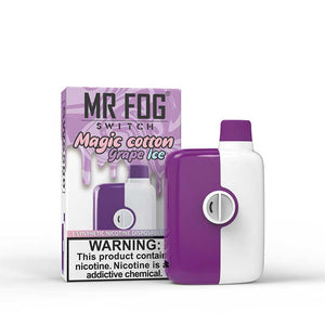 MR FOG Switch 5500 Puffs Disposable - Magic Cotton Grape Ice