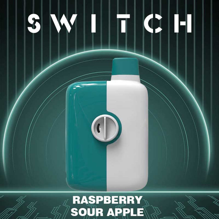 MR FOG Switch 5500 Puffs Disposable - Raspberry Sour Apple