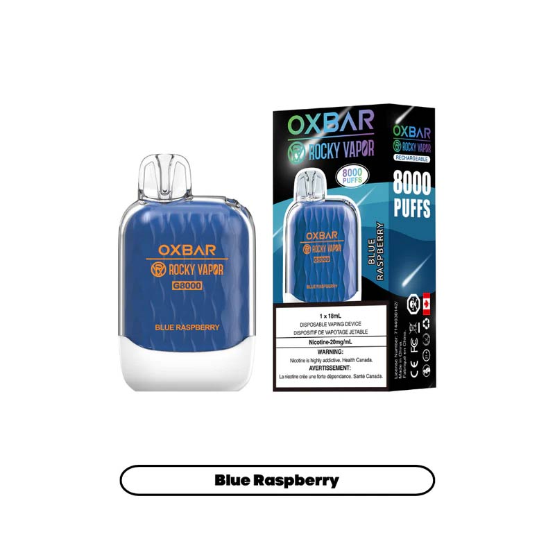 OXBAR G8000 Disposable - Blue Raspberry