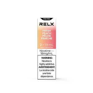 RELX Pod Pro - Pêche fraîche (rondelles de verger, paquet de 2)