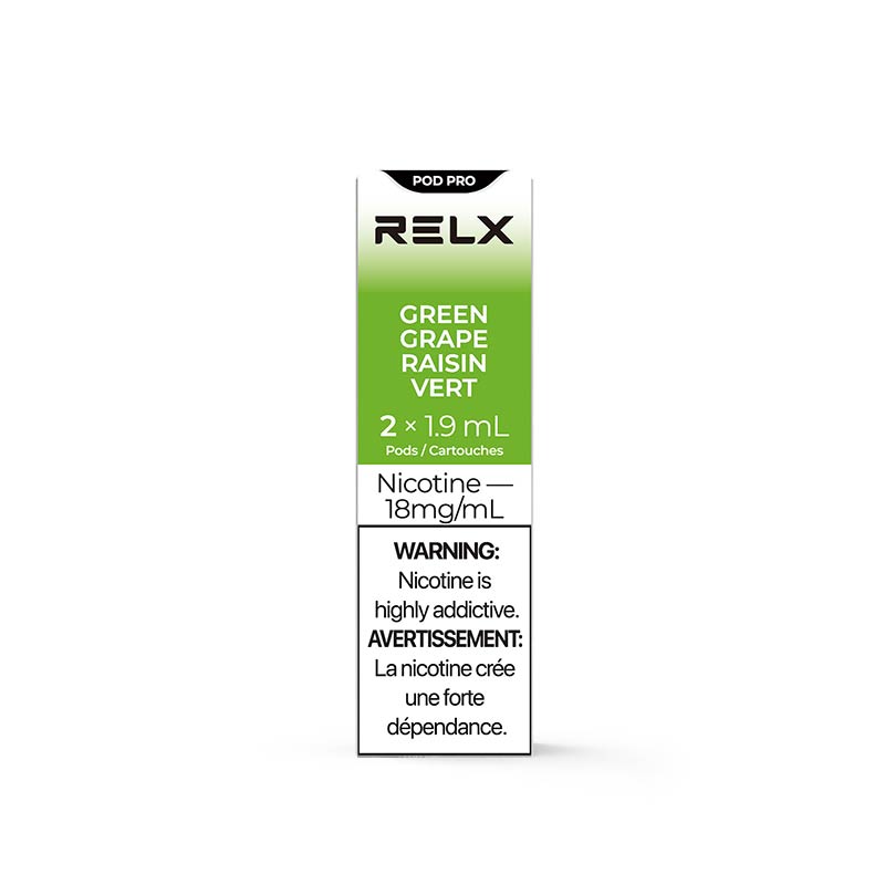 RELX Pod Pro - Raisin vert (Paquet de 2)