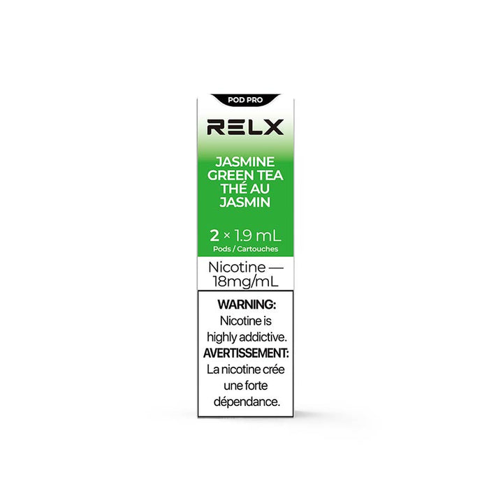 RELX Pod Pro - Thé vert au jasmin (paquet de 2)