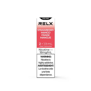 RELX Pod Pro - Fraise Mangue (Paquet de 2)
