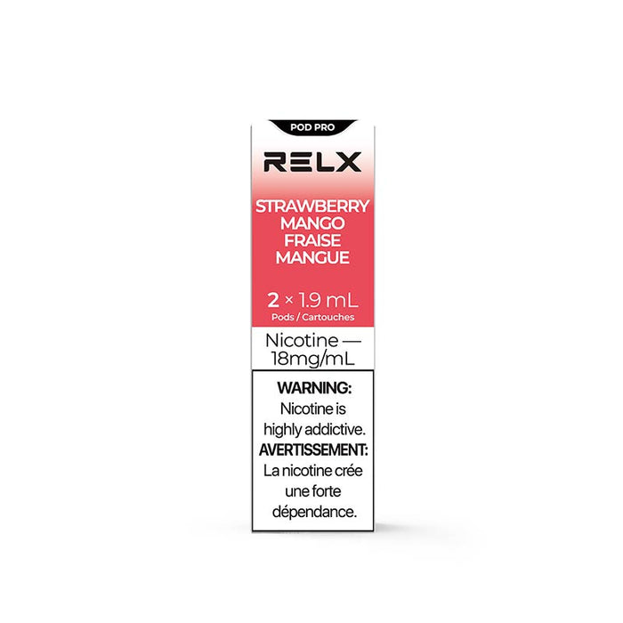 RELX Pod Pro - Fraise Mangue (Paquet de 2)
