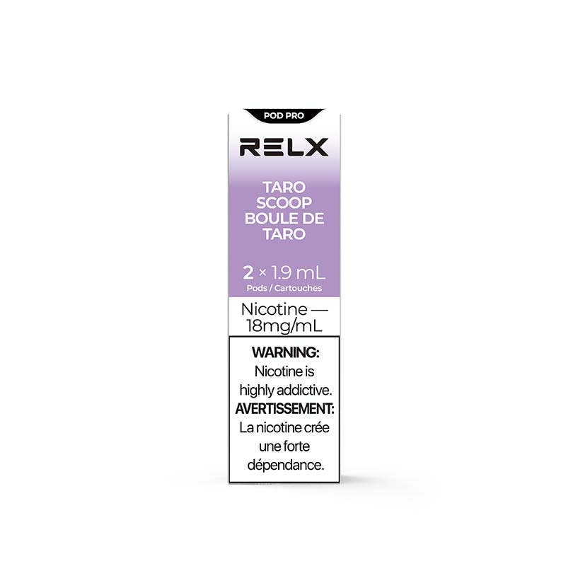 RELX Pod Pro - Taro Scoop (neige violette, paquet de 2)