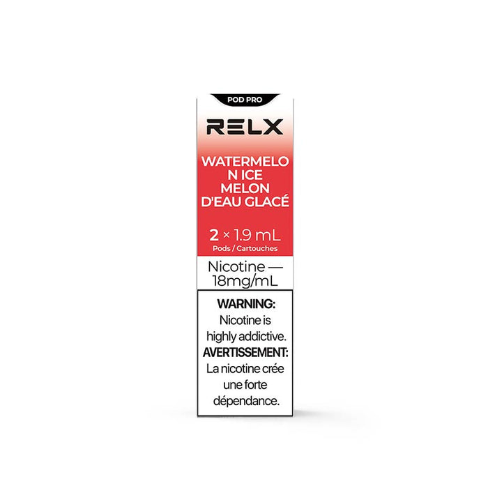 RELX Pod Pro - Glace à la pastèque (Rouge frais, paquet de 2)