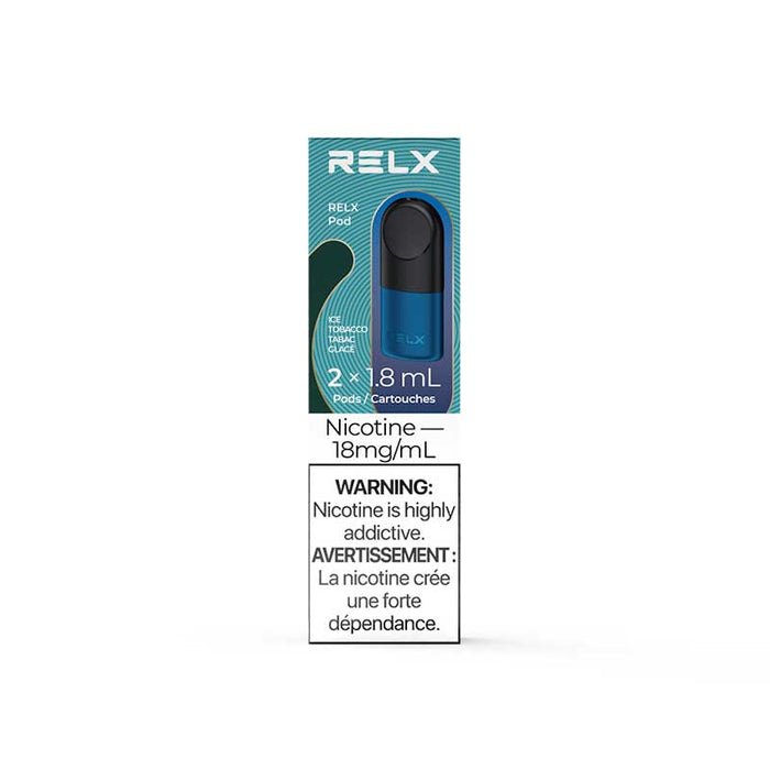 RELX Pod Pro - Tabac glacé (paquet de 2)