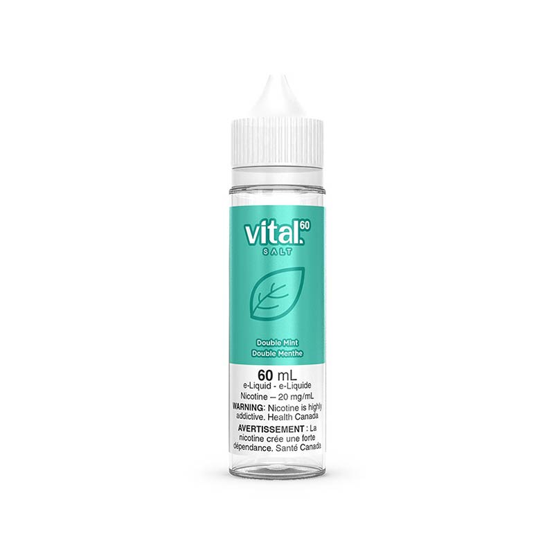Double Mint By Vital 60 Salt Juice - Bay Vape Canada
