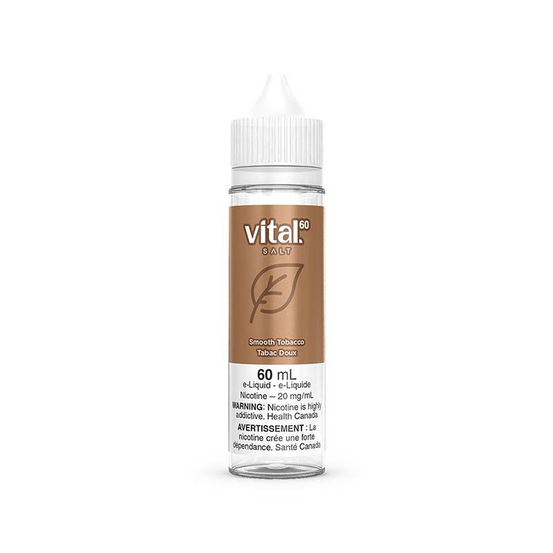 Smooth Tobacco By Vital 60 Salt Juice - Bay Vape Canada