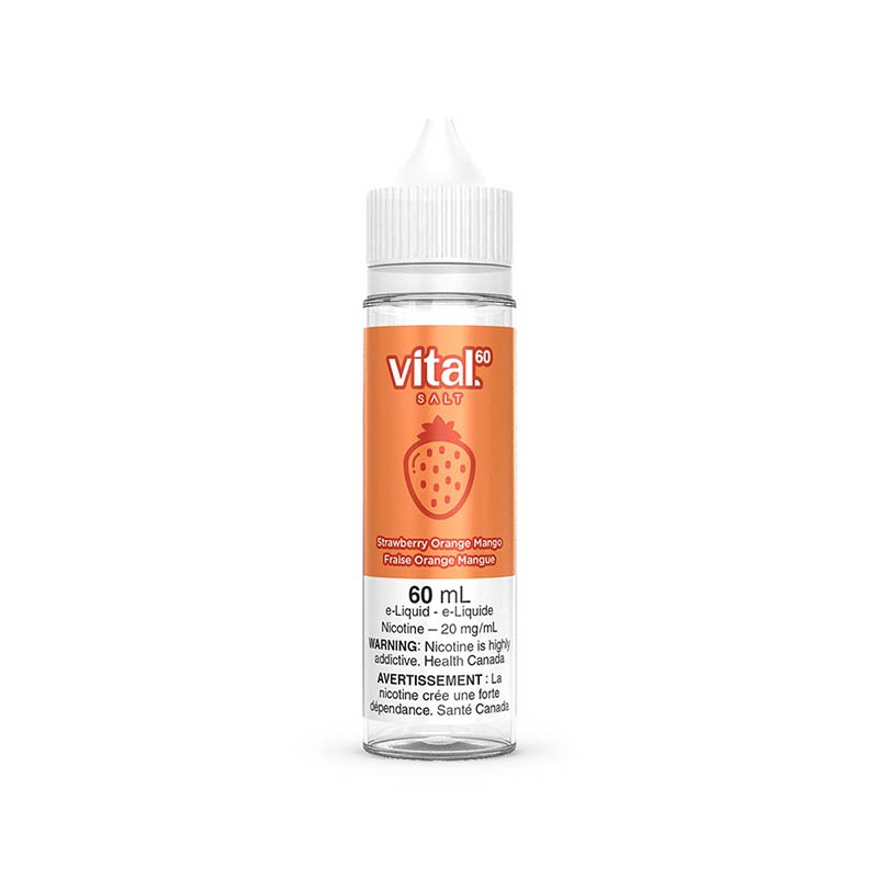 Strawberry Orange Mango By Vital 60 Salt Juice - Bay Vape Canada