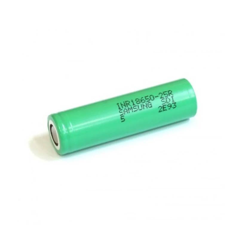 Samsung 25R 18650 2500mAh 20A Battery - Bay Vape Canada