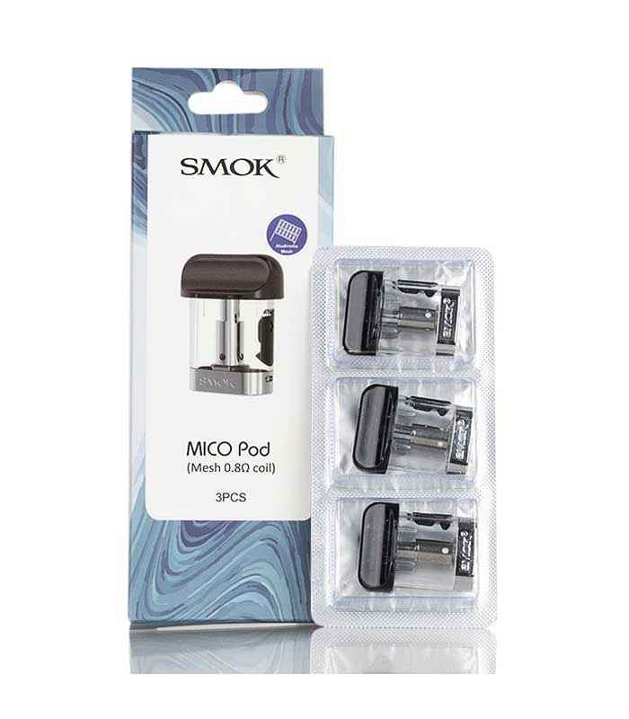 SMOK Mico Replacement Pods (3 Pack) - Bay Vape Canada