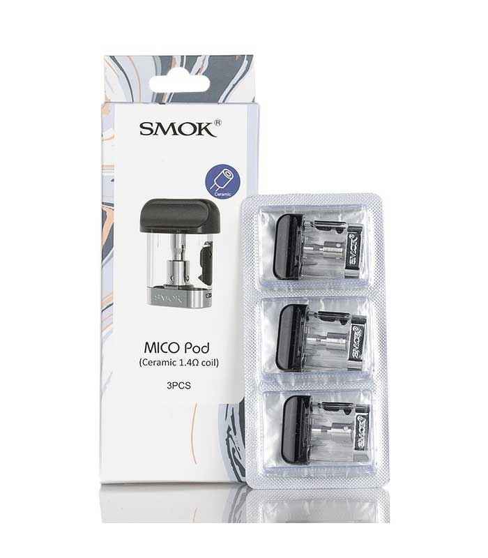 SMOK Mico Replacement Pods (3 Pack) - Bay Vape Canada