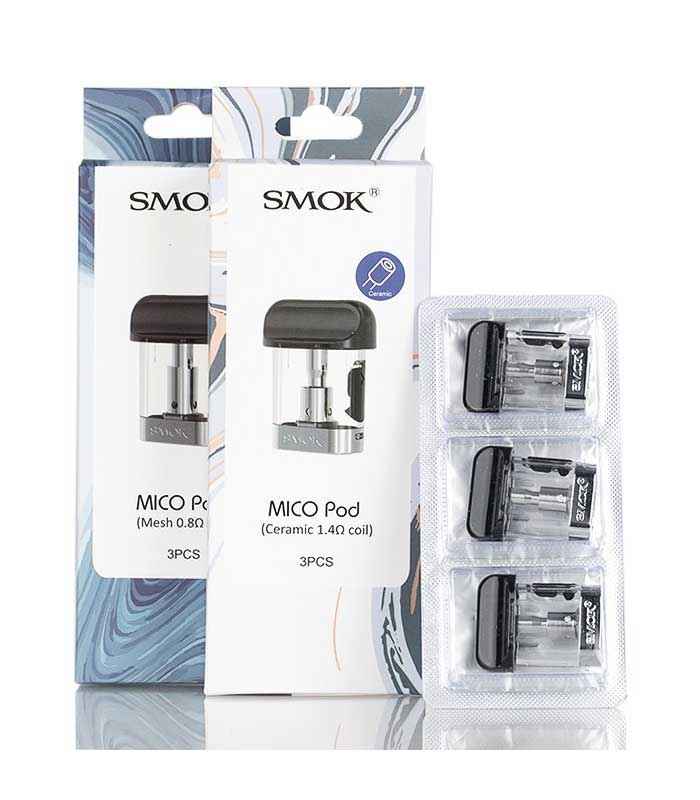 SMOK Mico Replacement Pods (3 Pack) - Bay Vape Canada