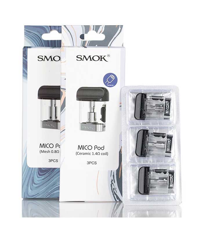Pods de remplacement SMOK Mico (paquet de 3)