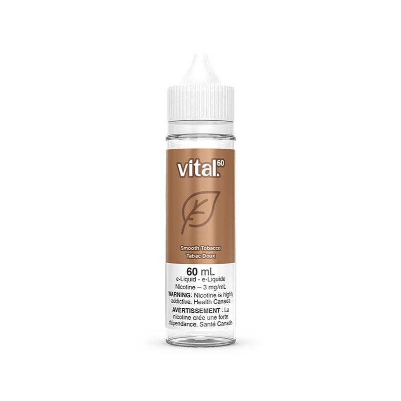 Smooth Tobacco By Vital 60 E-Liquid - Bay Vape Canada