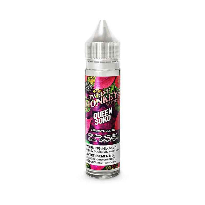 Reine Soko par Twelve Monkeys Vape Juice | Bay Vape Canada Reine Soko par Twelve Monkeys Vape Juice | Bay Vape Canada