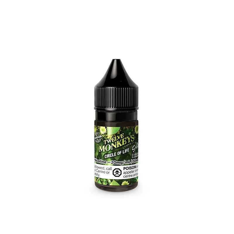 Circle of Life Nic Salts by Twelve Monkeys E-Juice - Bay Vape Canada