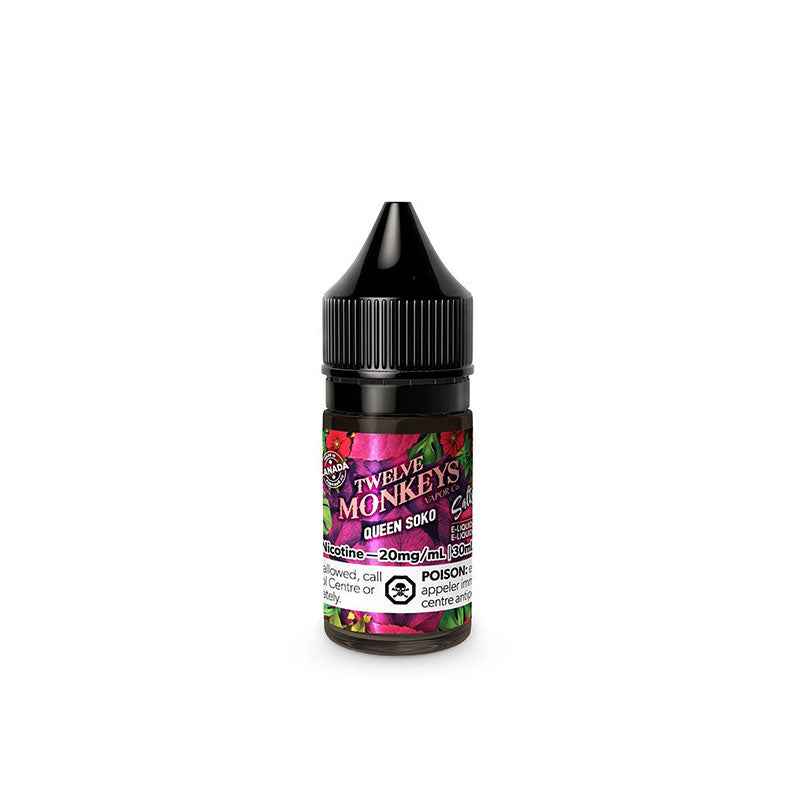 Queen Soko Nic Salts by Twelve Monkeys E-Juice - Bay Vape Canada