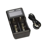 Xtar VC2 Dual Bay Charger with LCD Screen - Bay Vape Canada