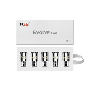 Yocan Evolve Replacement Quartz Dual Coil (5 Pack) - Bay Vape