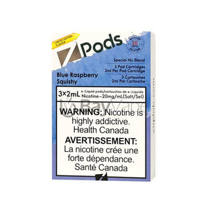 Z Pods Limited Edition - Blue Raspberry Squishy - Bay Vape