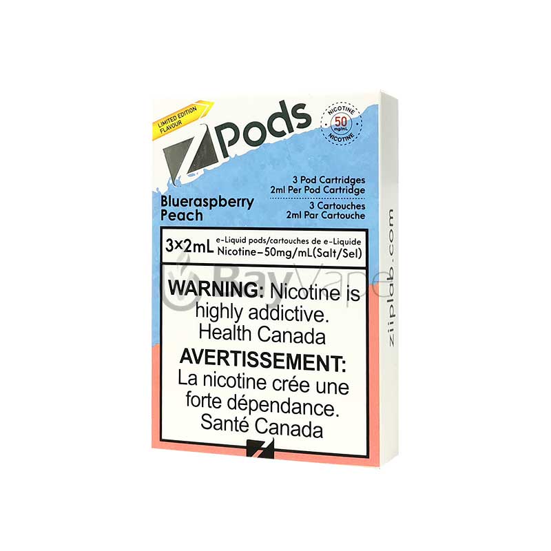Z Pods Limited Edition - Blue Raspberry Peach - Bay Vape