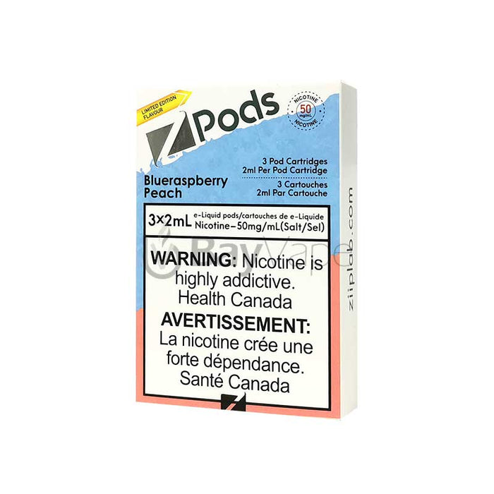 Z Pods - S Compatible - Blue Raspberry Peach