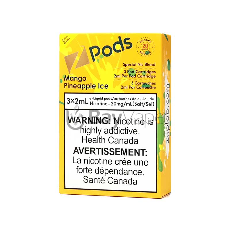 Z Pods - Deluxe Edition - Mango Pineapple Ice - Bay Vape