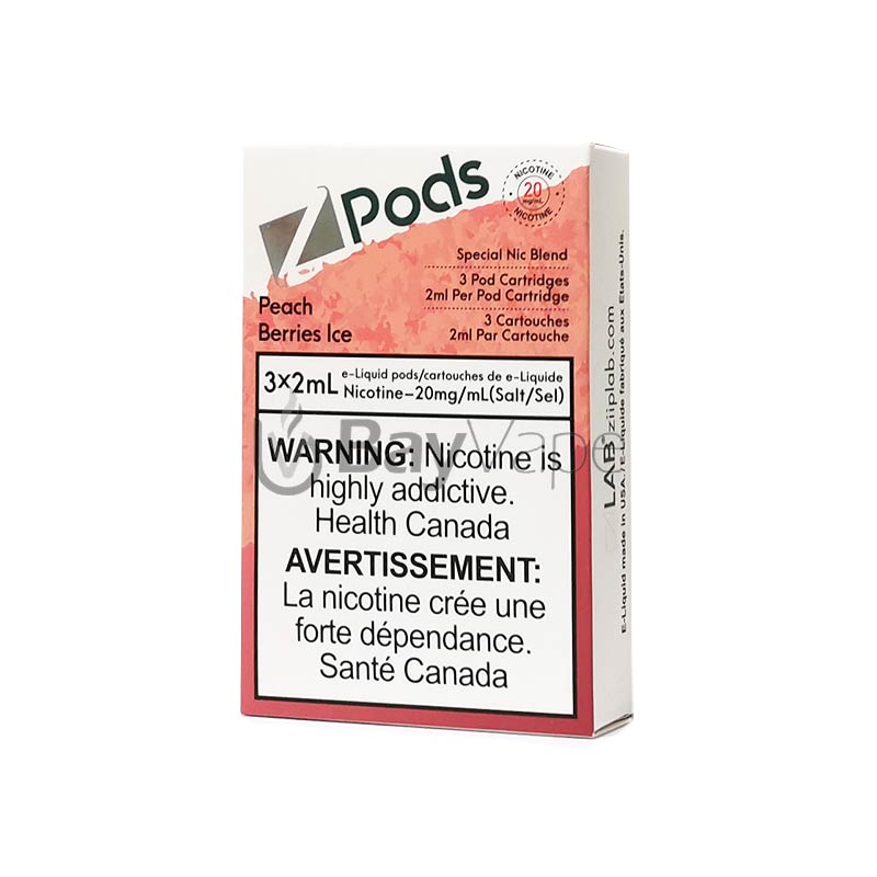 Z Pods - S Compatible - Peach Berries Ice